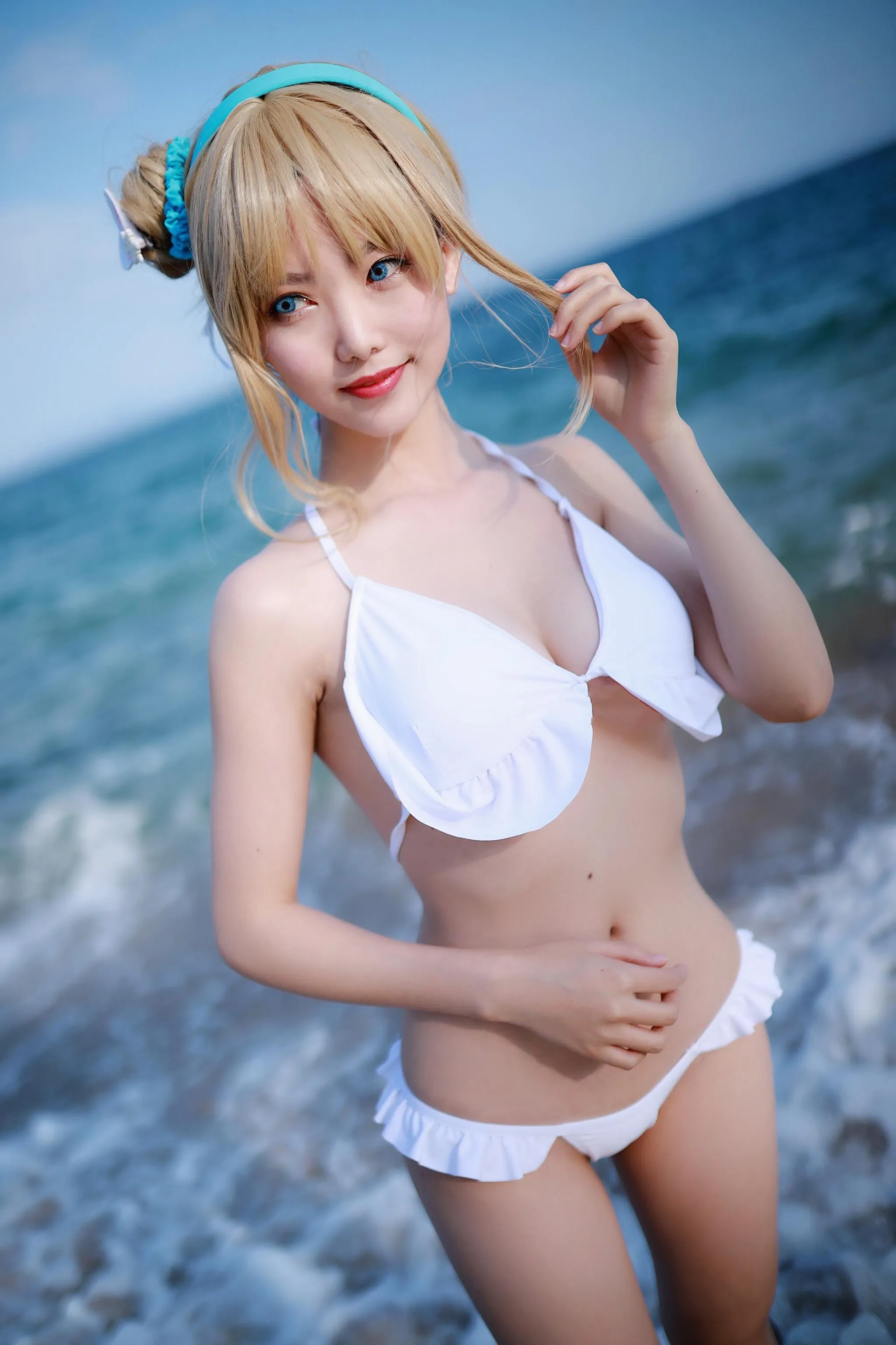 抖娘-利世 – NO.43 海边索米 [30P]插图8